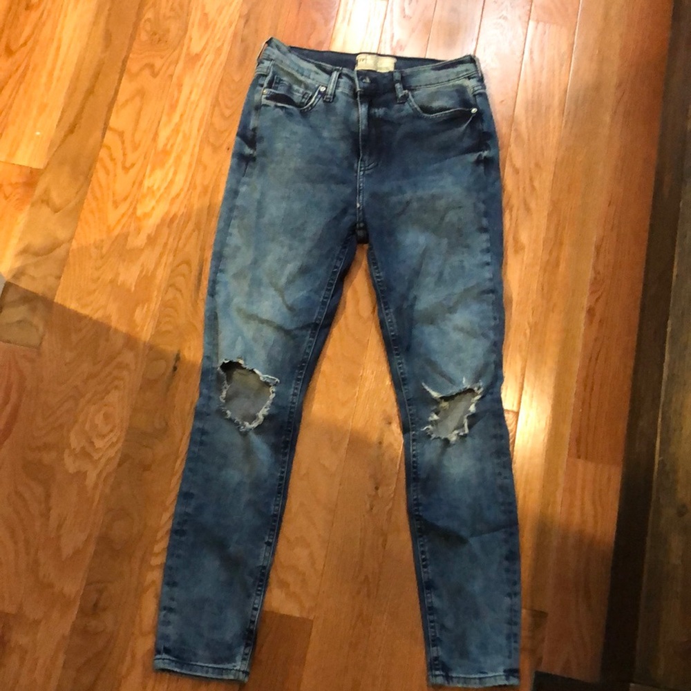 Free people high rise jeans